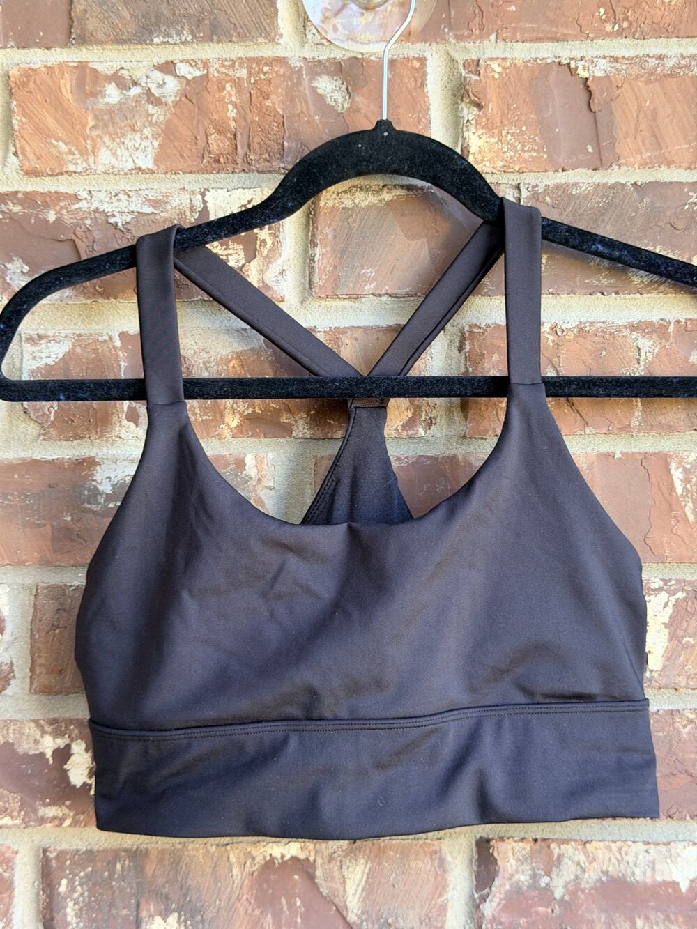 Natori Women's Black Racerback Sports Bra Size Medium M